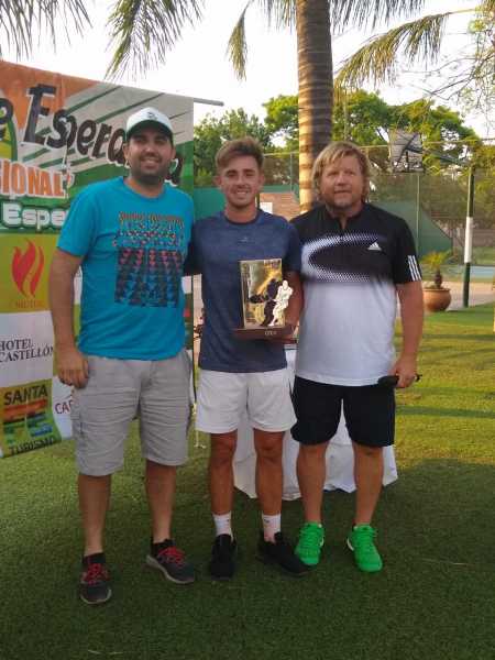 Gastón Cantero se adjudicó el 8º Torneo Nacional Profesional en el LTCE