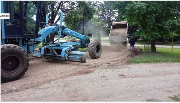 Franconi “La obra de la rotonda agilizará la circulación y dotará de más seguridad vial en el Parque de la Agricultura