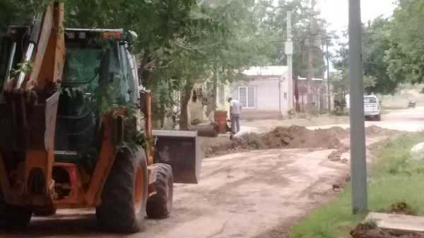 Franconi confirmó el buen ritmo del ripiado de 26 cuadras de Barrio Norte y La Orilla.