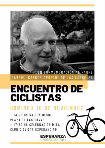 Encuentros de  ciclistas desde Las Tunas a Esperanza 