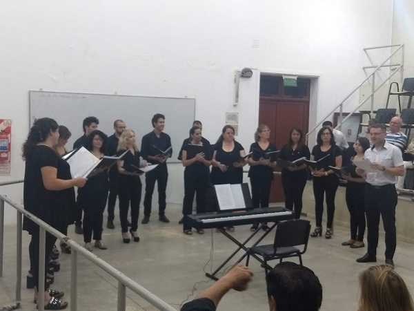Encuentro de Coros se desarrolló en el Campus FAVE.