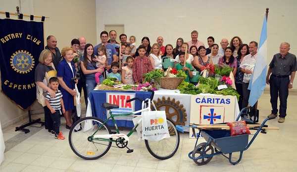 Entregaron los premios a las mejores huertas familiares