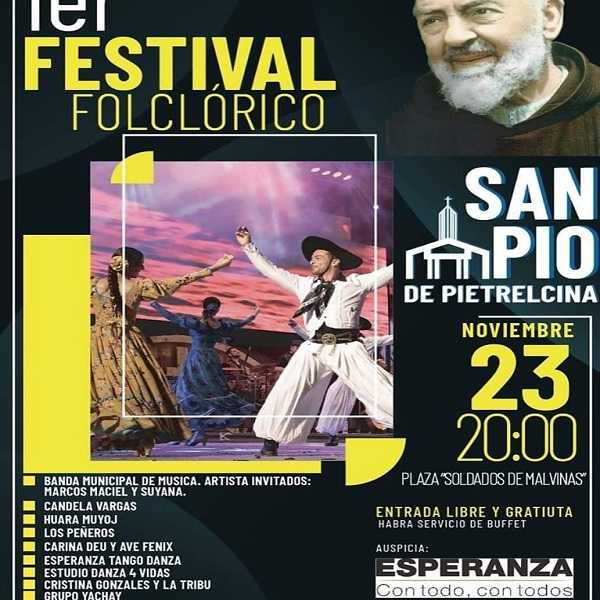 1er Festival Folclorico en Capilla San Pio de Pietrelcina 23 noviembre