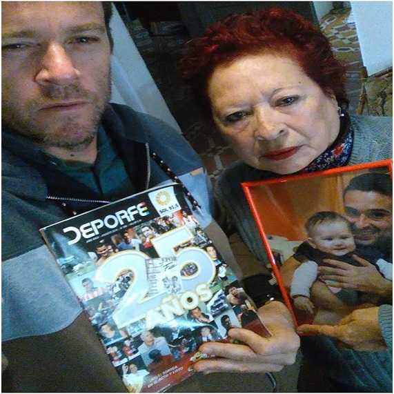 Falleció en Sta Fe Rosita Marsiglia fotografa deportiva por años  en los estadios la despide Juan C. Oldani