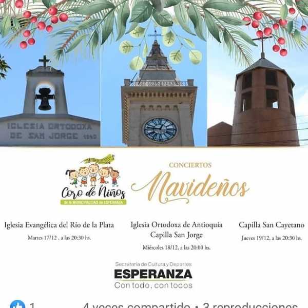 Hoy comienzan los Conciertos Navideños