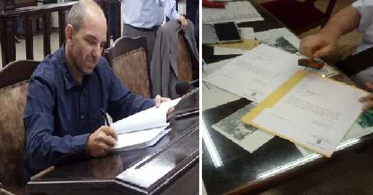 Franconi: “Cumpliendo lo prometido en campaña, presenté las declaraciones juradas de mi esposa y la propia”