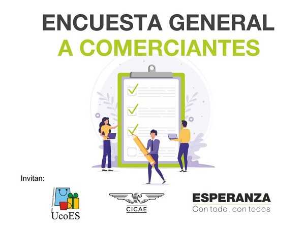Continúa la posibilidad de participar de la Encuesta General para Comerciantes.
