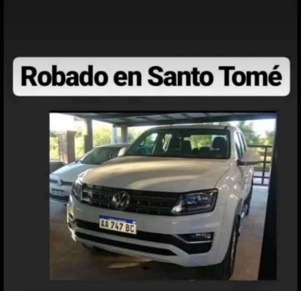 POLICIALES  16/1/2020 Dto Las Colonias : SECUESTRO DE CAMIONETA ROBADA “San Agustín” 