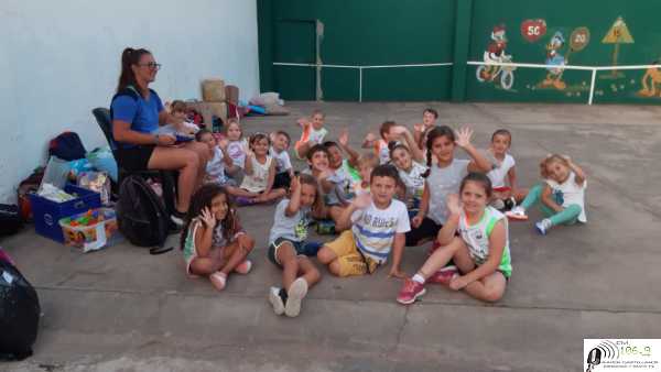 Gran entusiasmo en la “pijamada” de Colonia Vacaciones LTCE