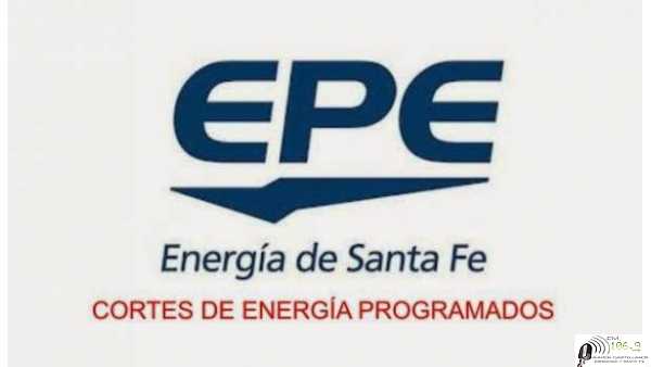 Esperanza  EPE anuncian corte de energía en algunos sectores de la ciudad de la ciudad este domingo
