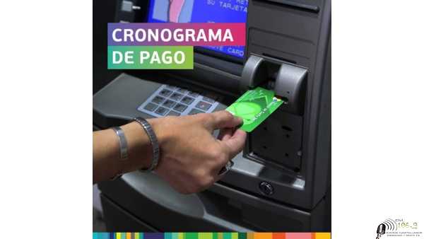 Cronograma de pago de sueldos a los agentes provinciales correspondientes al mes de febrero 2020