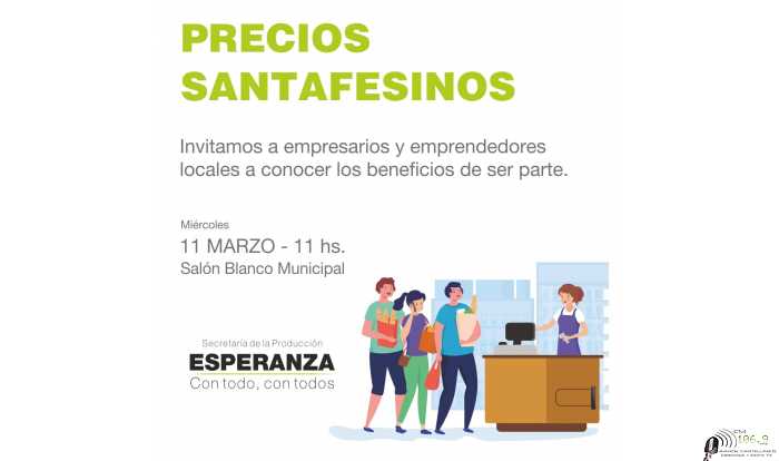  Firma del convenio entre el gobierno de la ciudad y el provincial para la implementación del Programa Precios Santafesinos.
