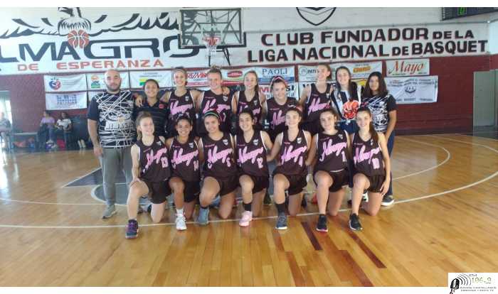 Almagro se inscribió en la Liga Provincial Femenina U17 de Basquet