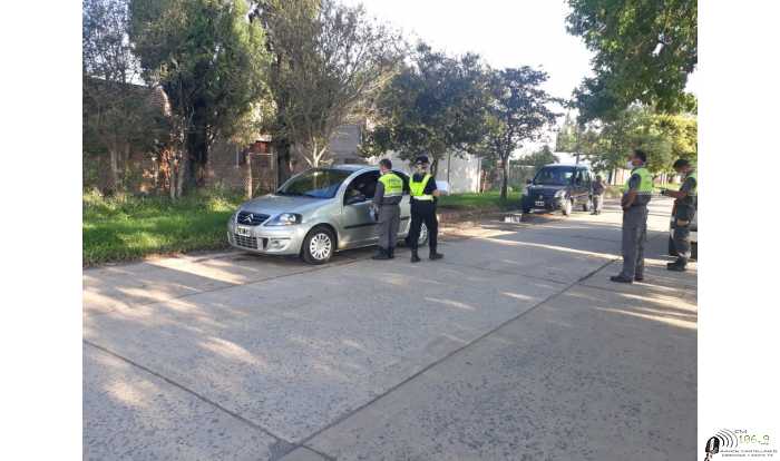 POLICIALES  domingo 29/3/2020 Dto Las Colonias  