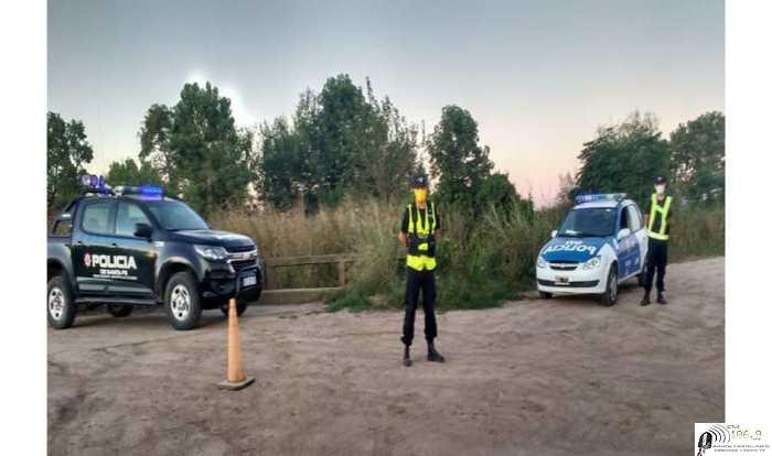 Sin descanso continuan los controles para garantizar el cumplimiento del aislamiento preventivo