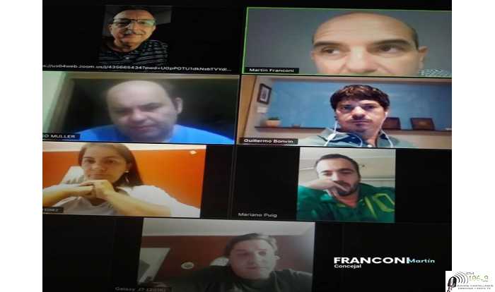 Reunión Comisión de Gobierno Concejo Municipal de Esperanza 💻 hoy realizaron en foma virtual