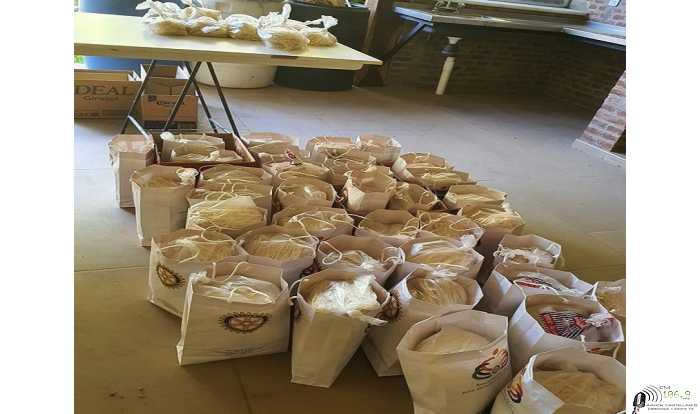 Rotary Club Esperanza colaboró con las Cáritas de la ciudad