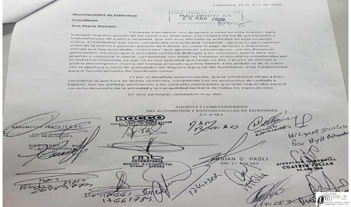 Concesionarias de autos y motos piden abrir sus locales.-