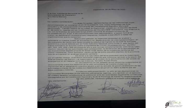 7 Instituciones reclaman al Municipio para que resuelvan