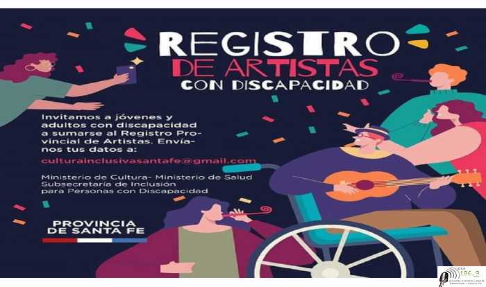 Registro de artistas con discapacidad