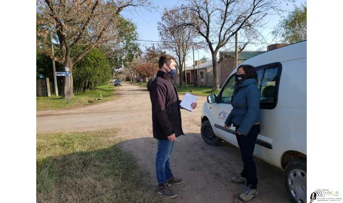 “Los trabajos en Barrio Alborada comenzarán en 20 días” aseguró Roldán.