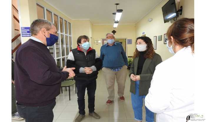 Diputada Gimena Senn visitó San J. Norte la recibieron el Intendente Carlos D Volpato junto a la Dra. Patricia Aragaki 