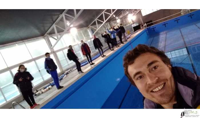 Oscar Colombo: “la cuarentena no diezmó el grupo de nadadores del LTCE, lo fortaleció”