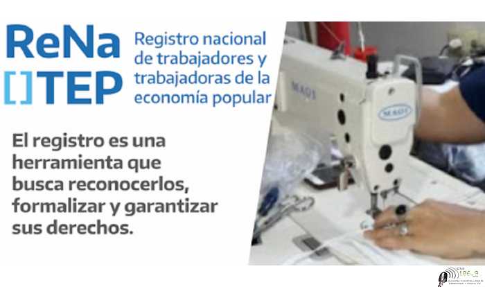 La Secretaria de la Producción informa sobre la inscripción al Registro de Trabajadores de la Economía Popular