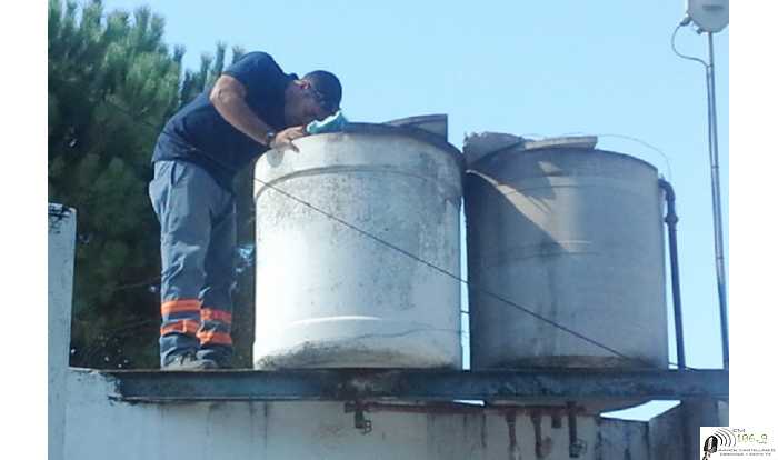Antes de la temporada estival limpiar los tanques y cisternas domiciliarios para mantener la calidad de agua potable