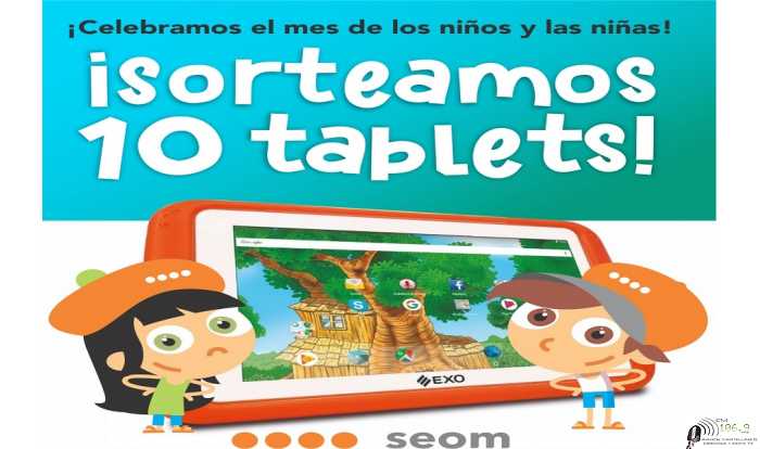 SEOM sorteó 10 tablets por el mes de la niñez  