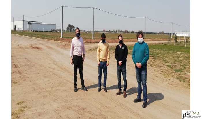 Concejales justicialistas visitan el Parque Industrial y destacan sus avances