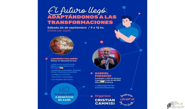 Charlas organizadas en beneficio de AANE