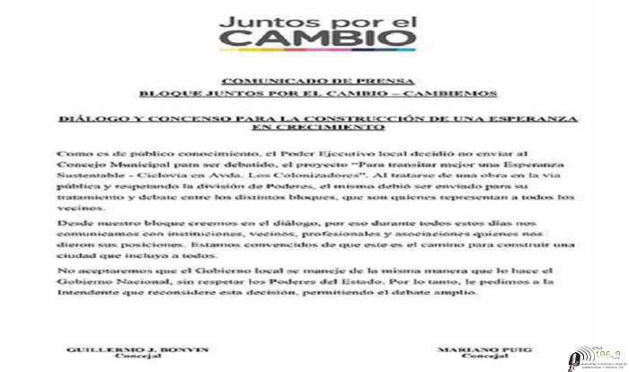 Concejales del Pro opinan sobre Avda Colonizadores por remodelación a realizar por municipio