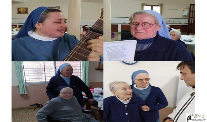 Visita pastoral a las Hermanas Siervas del Espíritu Santo de Esperanza (VER 9 FOTO)