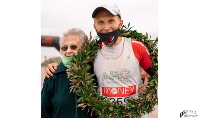 Javier Seco Ramseyer de localidad de Romang se destaca en atletismo y viajo al exterior