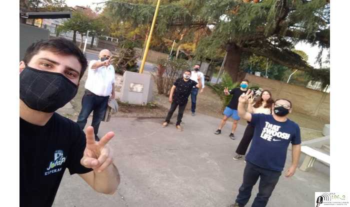 Juv Peronista Esperancina rindió homenaje a Juan Domingo Perón conmemoración de su natalicio