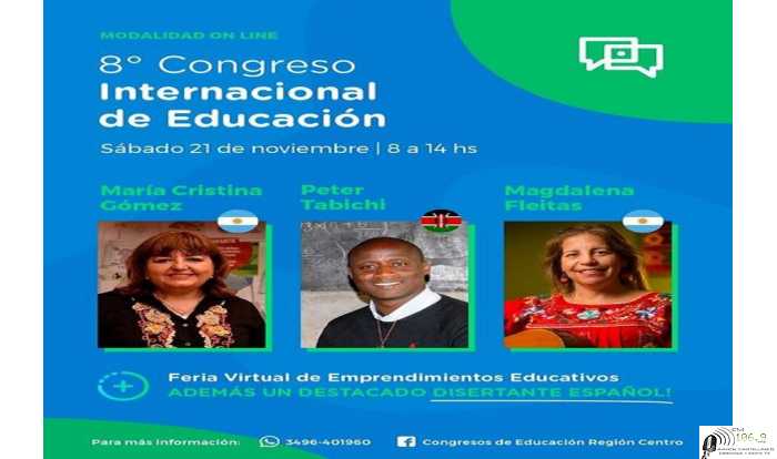 8° CONGRESO INTERNACIONAL DE EDUCACIÓN Con el mejor Docente del mundo GRATUITO PARA ESPERANZA