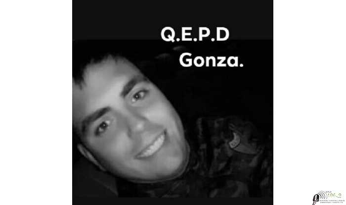 Falleció 19 Octubre en Sta Fe ,Gonzalo Lucey  25 años 