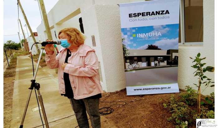 La Ciudad entregó 4 nuevas viviendas.