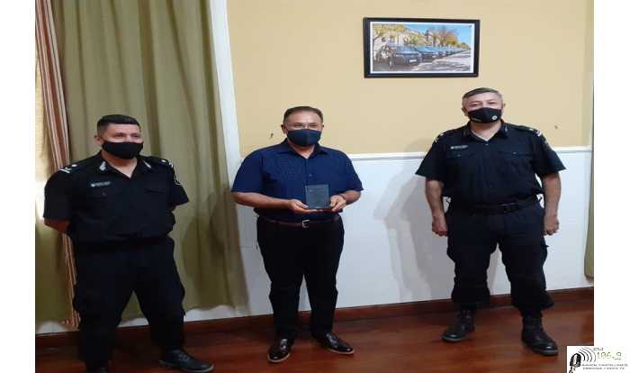 POLICIALES  28/10/2020 Dto Las Colonias  Recuperaron elementos robados