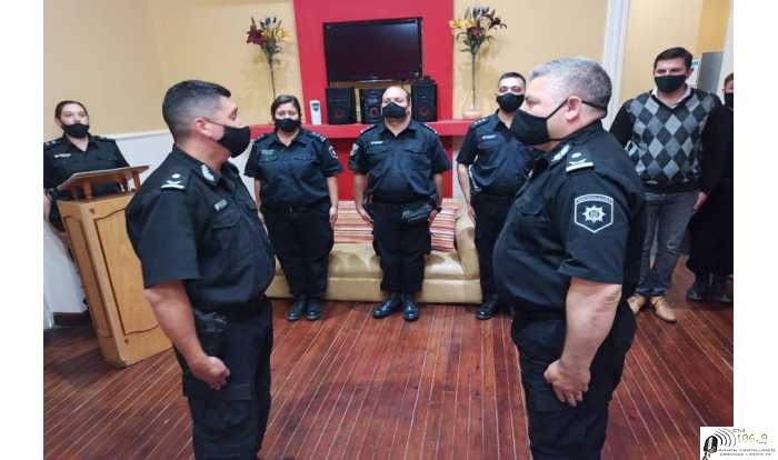 Nuevas autoridades en la agrupación unidades de orden público y la división judicial de Esperanza  “Las Colonias” 