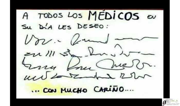 3 de Diciembre dia de los Medicos 