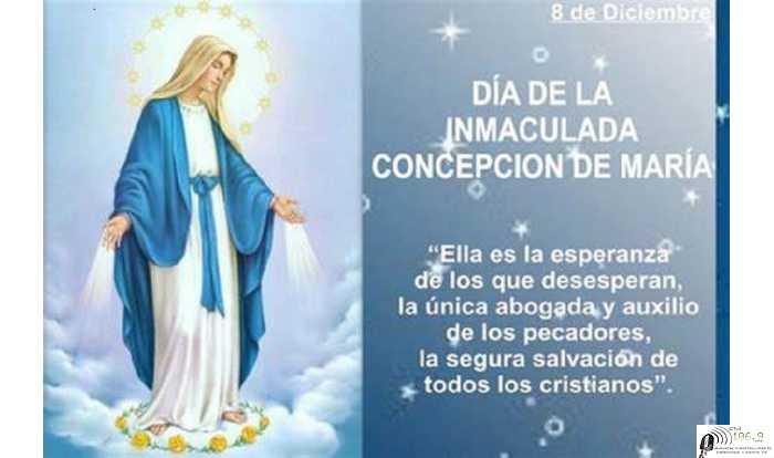 8 De Diciembre dia de la Virgen