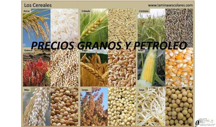 informes cotizaciones varias Rosario Granos,Dolar ,Petróleo 11-12-2020