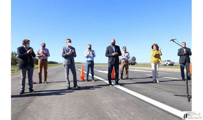 Hoy habilitamos un tramo de 8 km en la Ruta Nacional 34 Gabriel Katopodis  manifestó hoy junto al Gobernador Perotti