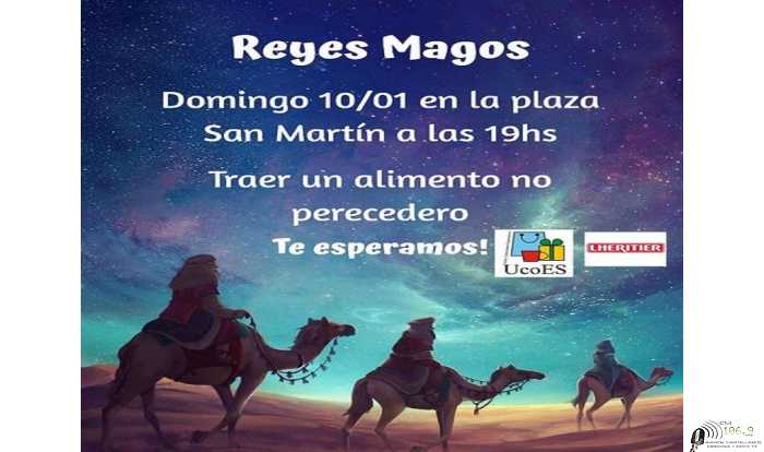 Este Domingo... 10 - 01 - 2021 .. 19 hs Plaza San Martín Otra movida solidaria UCOES - LHERITIER para los más peques...