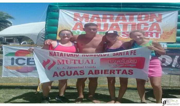Nadadores del Club Juv Unida de Humboldt subieron al podio en Miramar (Córdoba) 