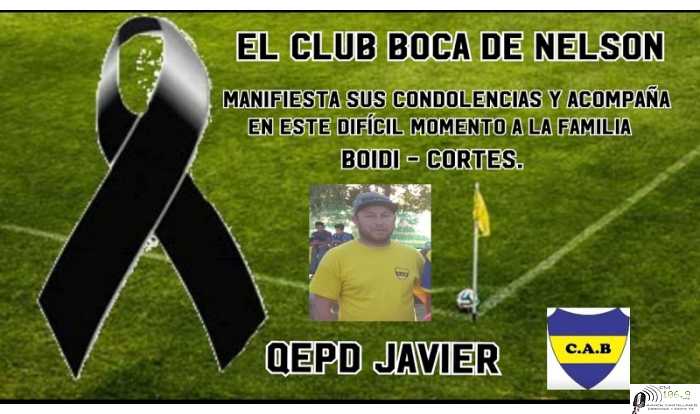 Falleció Javier Boidi 40 años