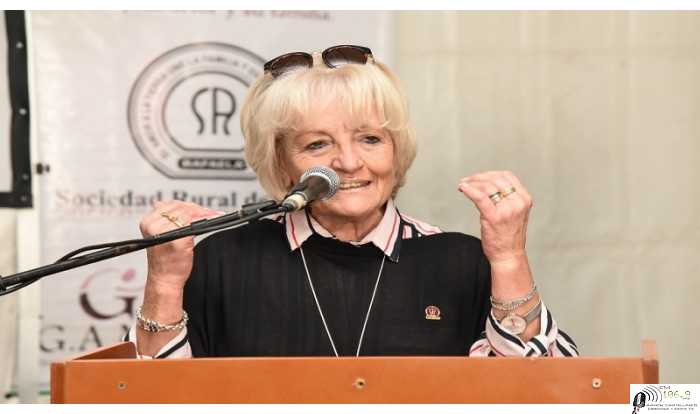 Otro duro comentario de la presidenta de la Sociedad Rural de Rafaela