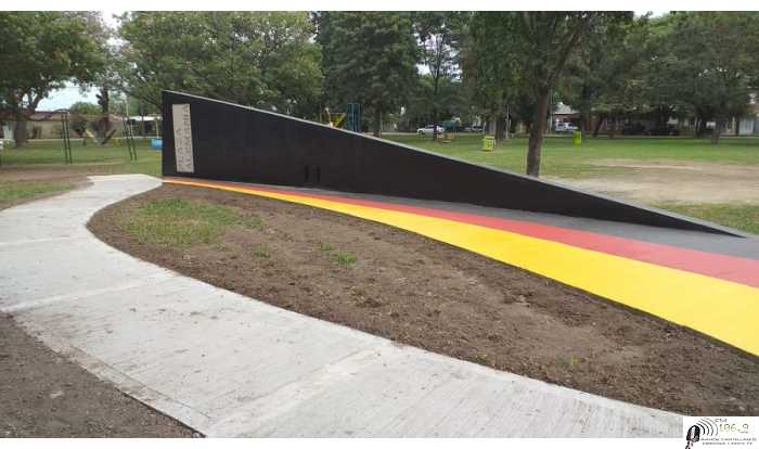 Plaza Alemana en barrio Oeste luce con mejoras